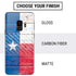 Texas Flag Light Wood Galaxy S9 Skin